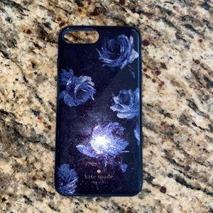 Navy Blue iphone 8 plus Kate Spade phone case